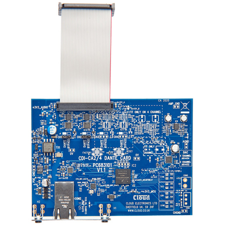 Cloud CDI-CA2 2-Channel Dante Input Card for CA2250 & CA2500 — view 6