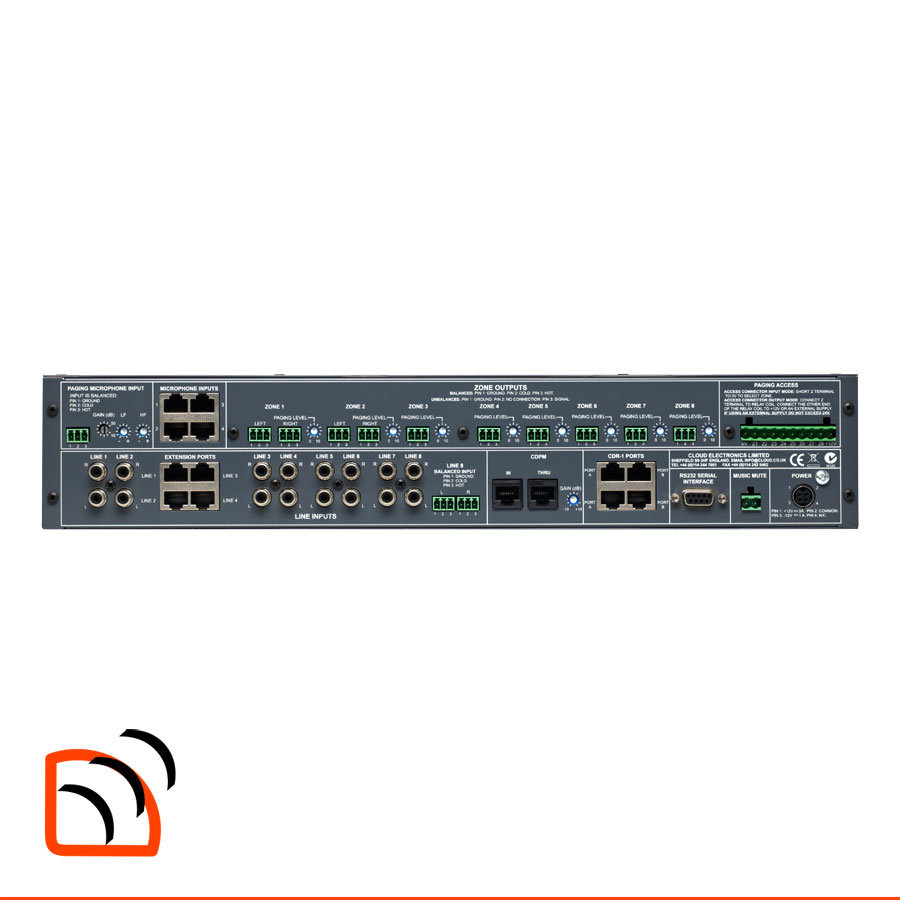 Cloud DCM1 Analogue Signal Path 8-Zone Mixer with Digital Control — view 5