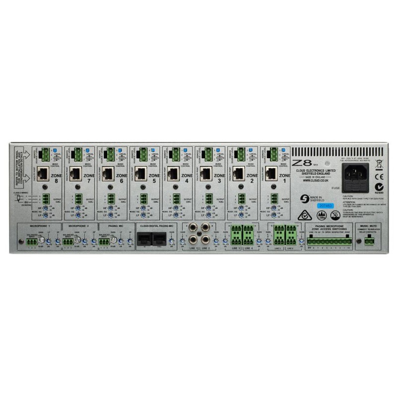 Cloud Z8MK4 8-Zone Mixer — view 4