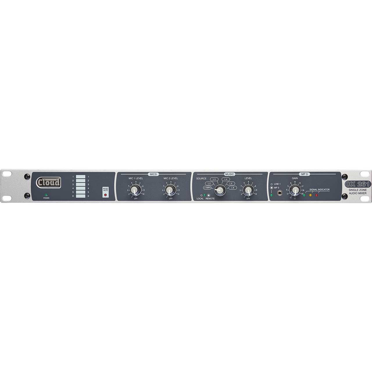Cloud - CX261 Single Stereo Zone Mixer — view 5
