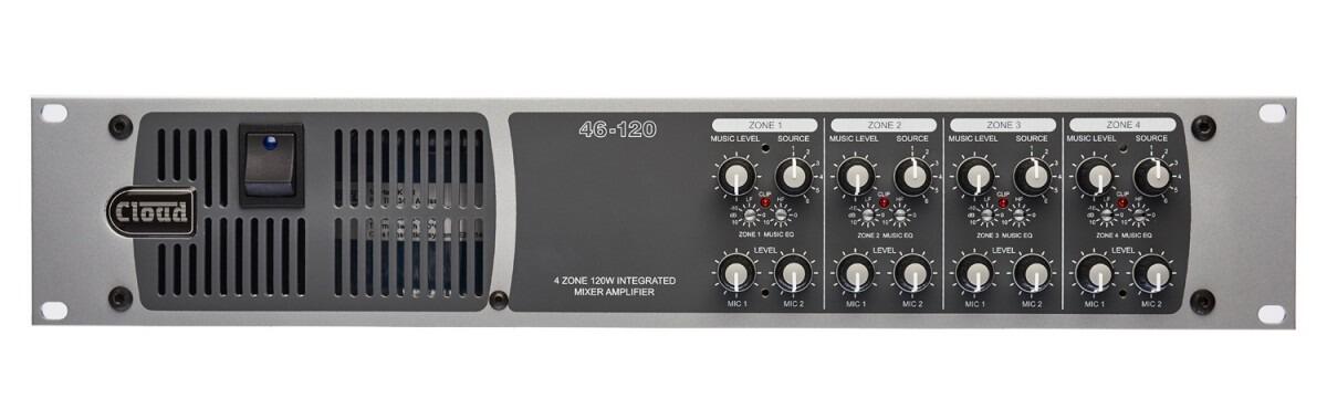 Cloud 46-120Mk2 4-Zone Mixer Amplifier 4 x 120W — view 3