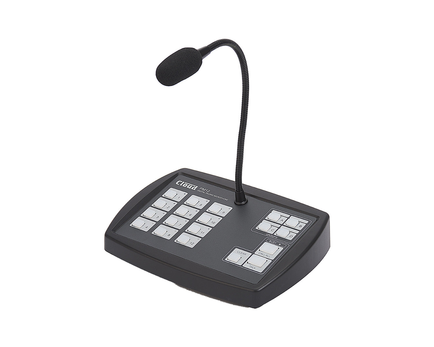 Cloud - PM12 Twelve Zone Paging Microphone — view 6