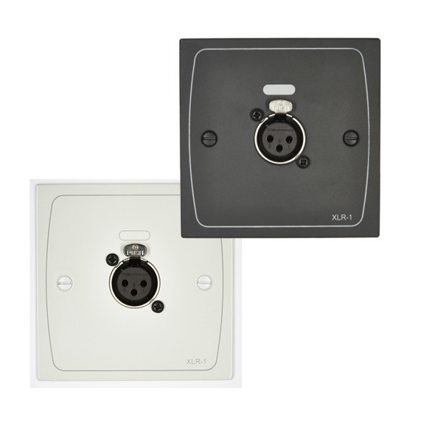 Cloud - XLR-F1W XLR Wall Plate (Female 3-Pin Latching, White) — view 5