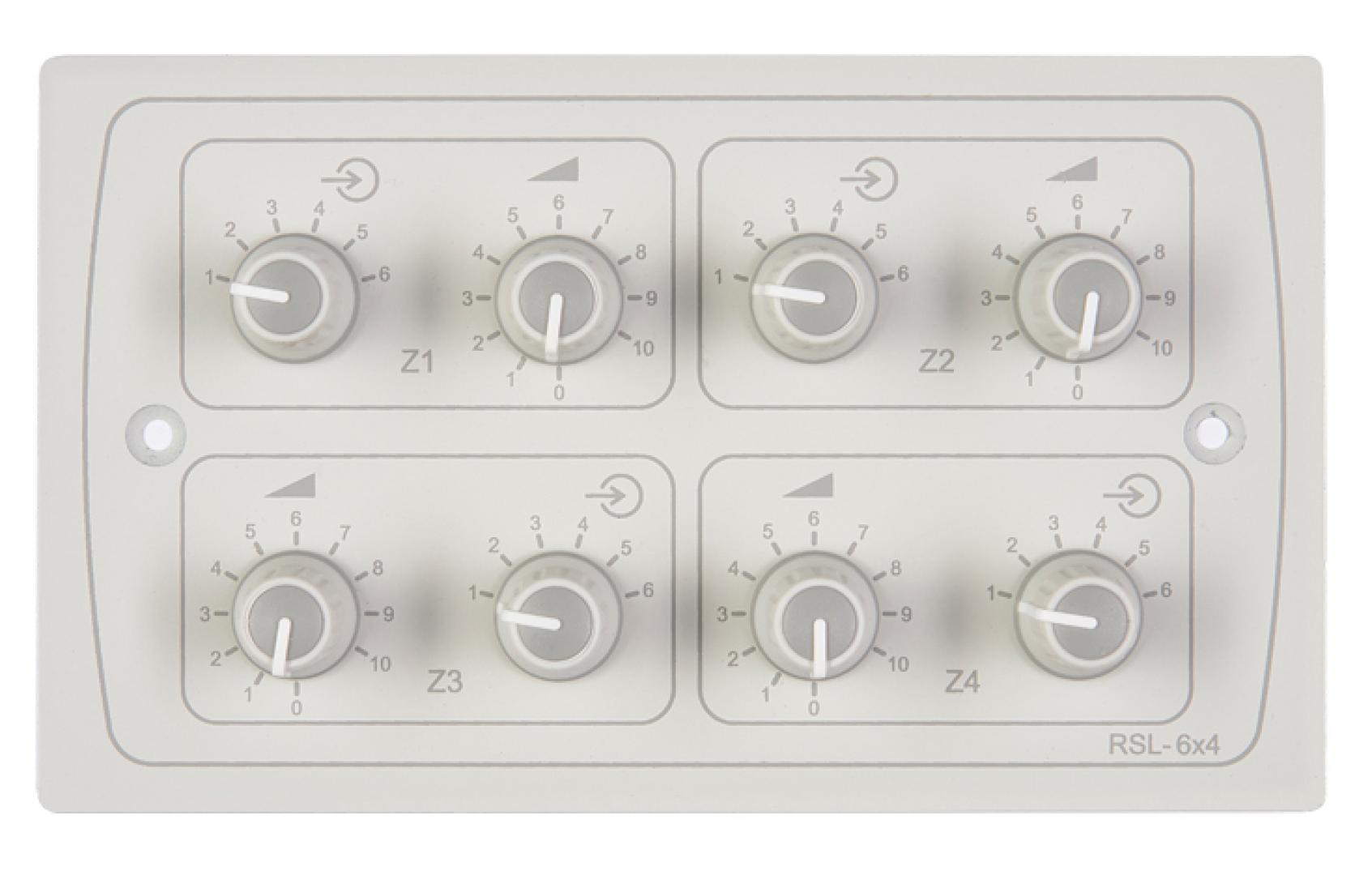 Cloud RSL-6x4W Remote Music Source & Level Control (4-Pack, White) — view 3