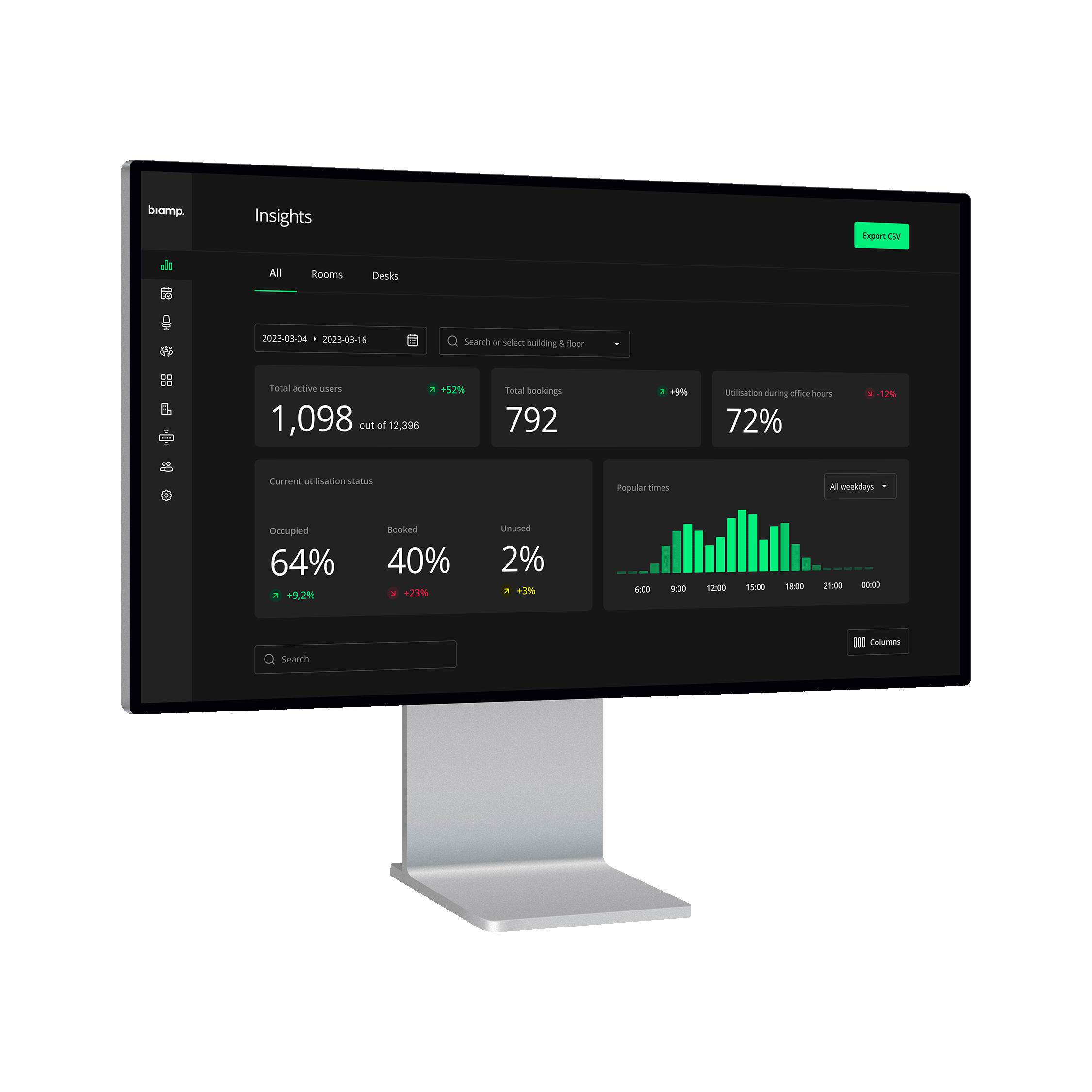 Evoko & Workplace - EWL-1001-60 Room Booking Display