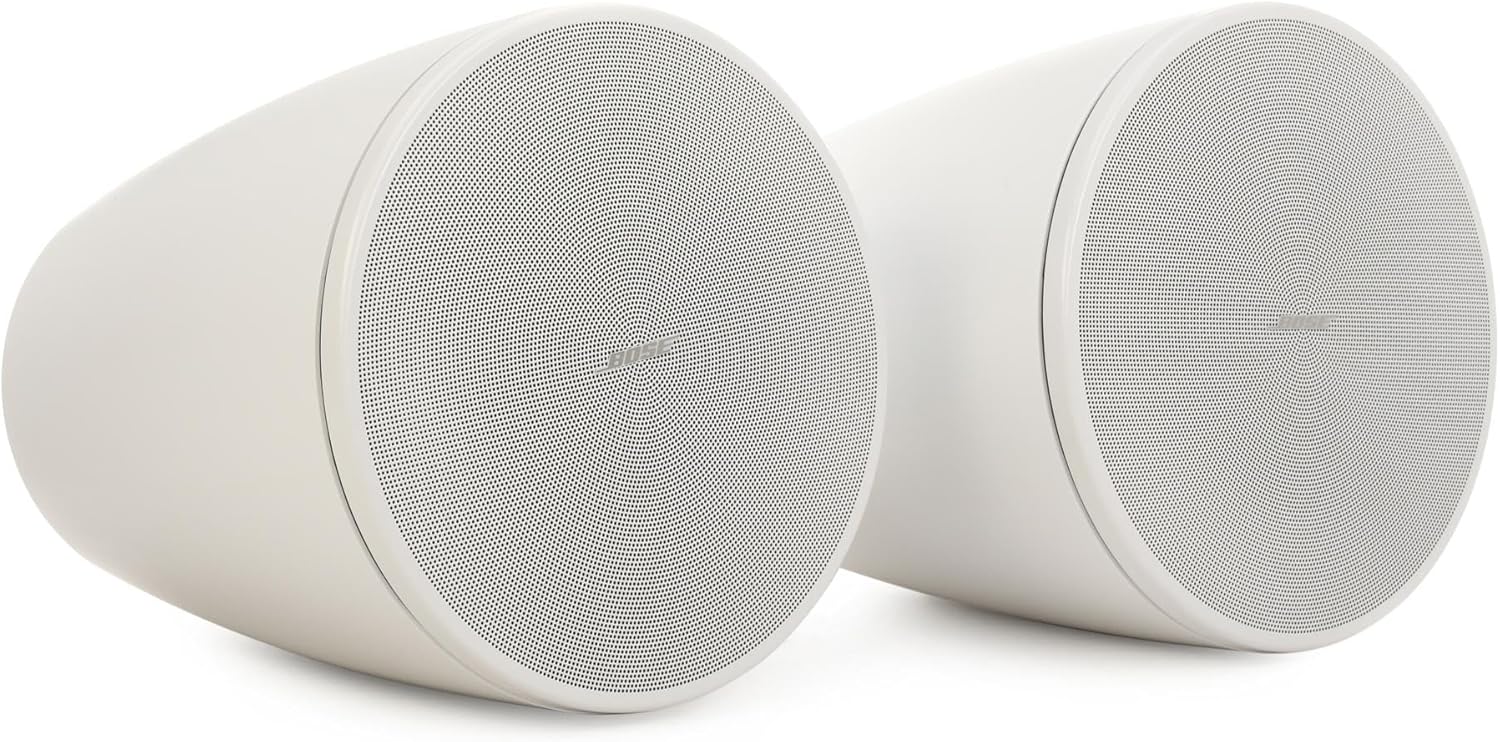 Bose - DM6PEW DesignMax 2-Way Pendant Loudspeaker, White