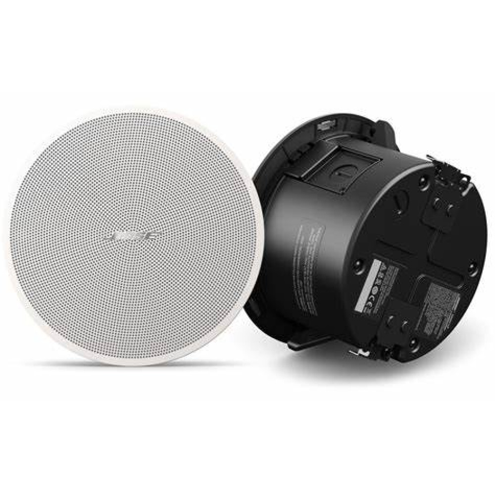 Bose - DM6CW DesignMax 2-Way In-Ceiling Loudspeaker, White