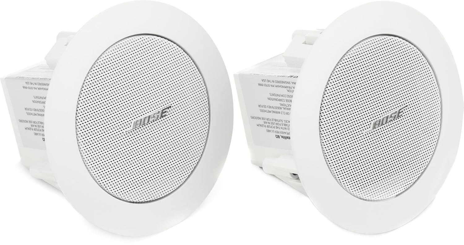 Bose - FS3FW FreeSpace 3 In-Ceiling Satellite Loudspeaker, White