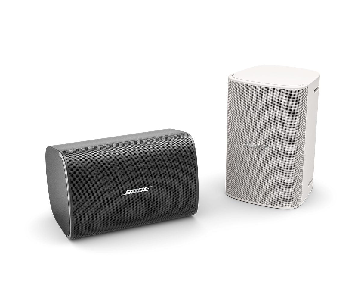 Bose - DM8SEW DesignMax 8-Inch 2-Way Coaxial Surface Mount Loudspeaker, IP55, White