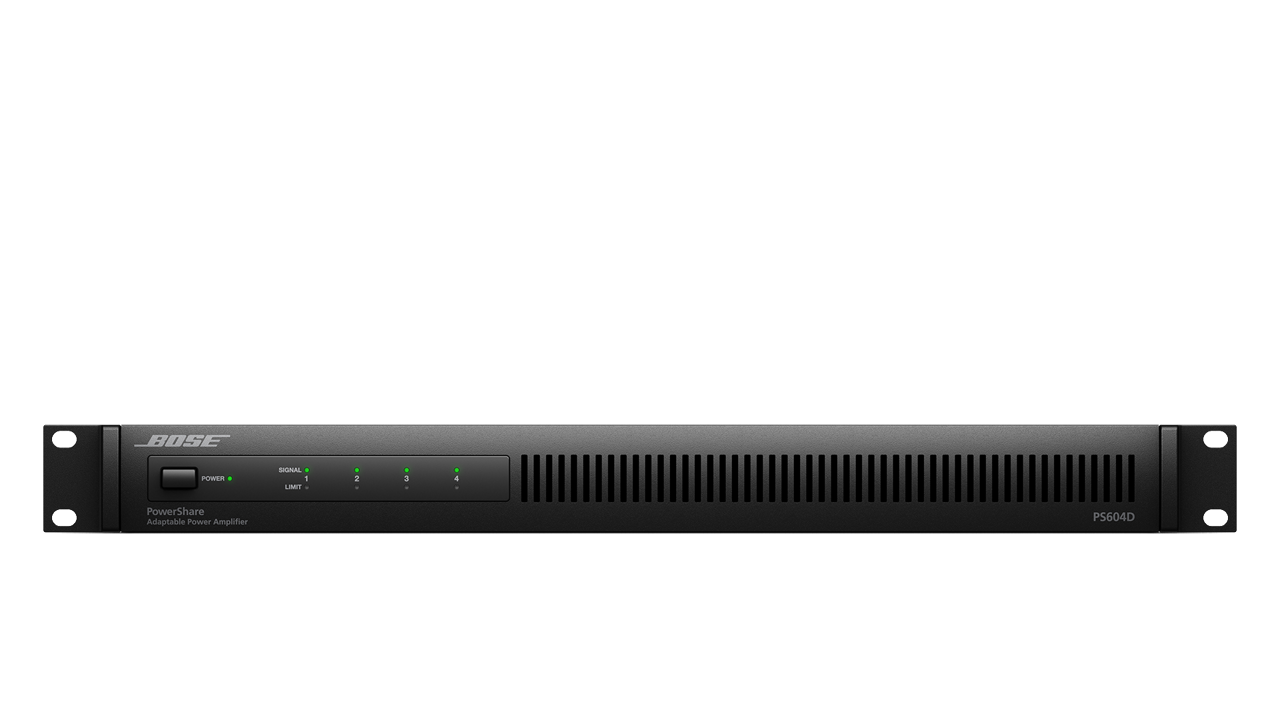 Bose - PS604D PowerShare Power Amplifier with DSP