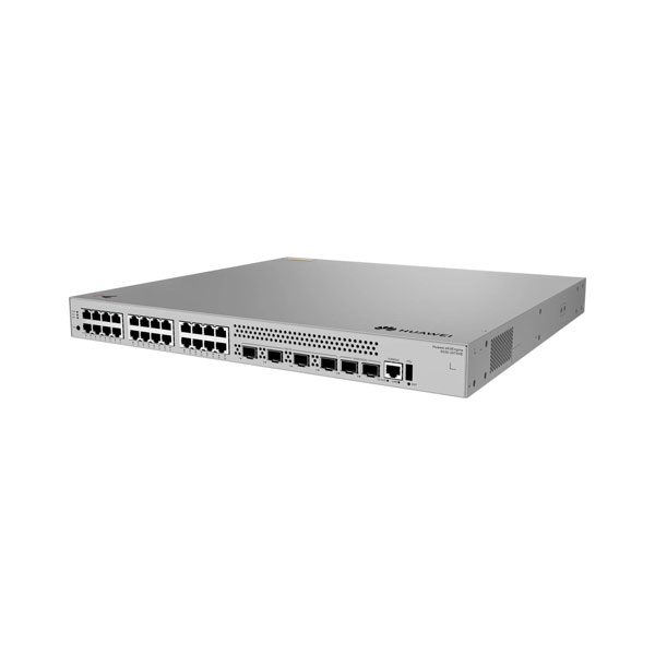 Huawei - S530-24ST4XE Layer 3 Managed Switch, 24 x SFP ports of which, 8 x 1Gbps Ports Dual Purpose RJ45 or SFP, 4 x 10GE SFP+ ports, 2 x 12GE Stack ports