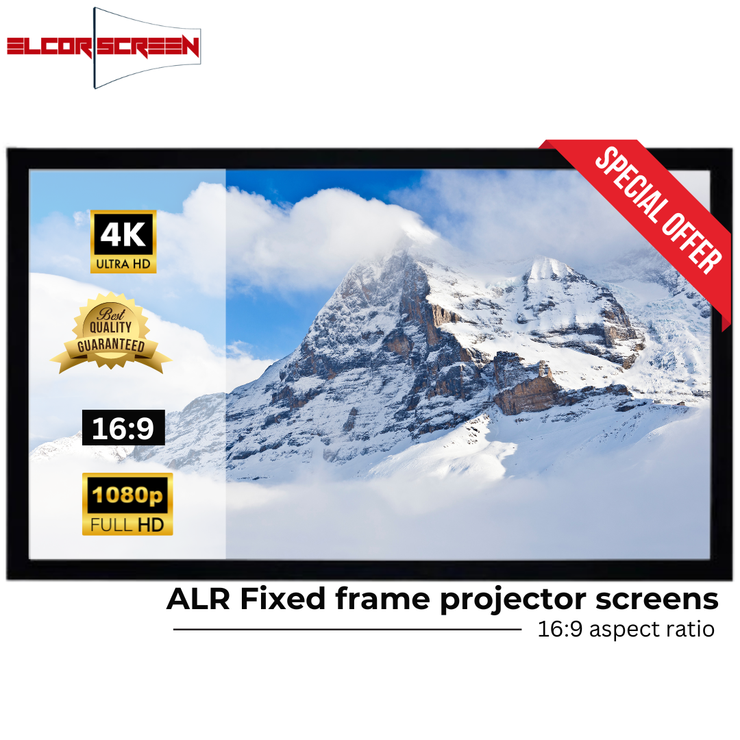 Grandview Entertainment - PERM-ALR-100 100 Inch Ambient Light Rejecting Fixed Frame Screen