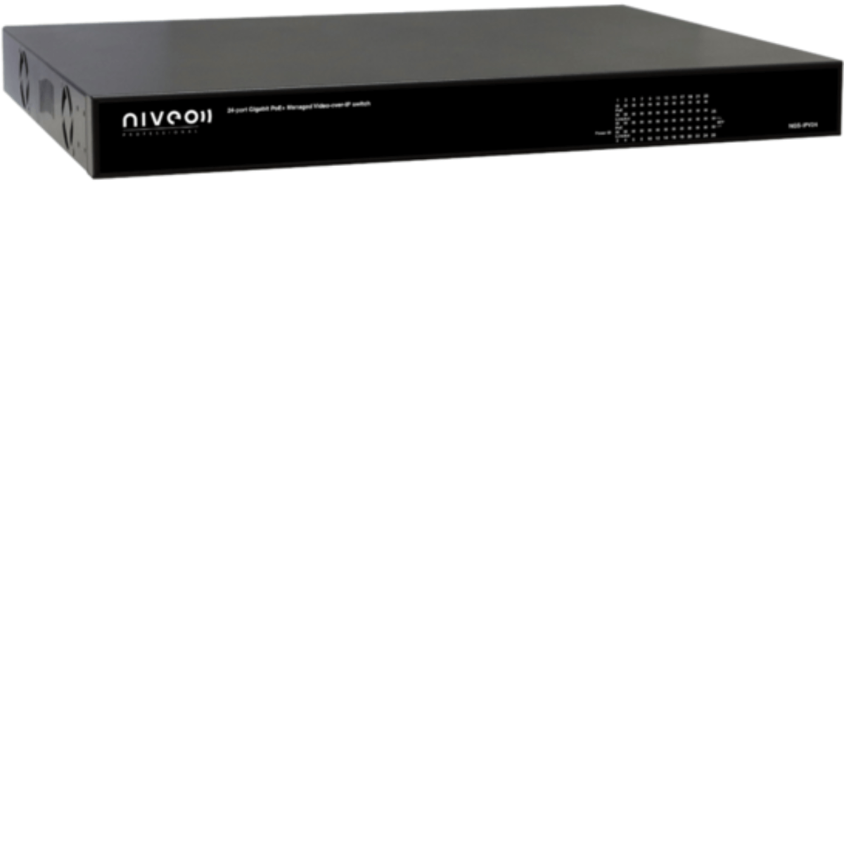 Niveo - NGS-IPV24 24-Port Gigabit Ethernet Switch Preconfigured for Video