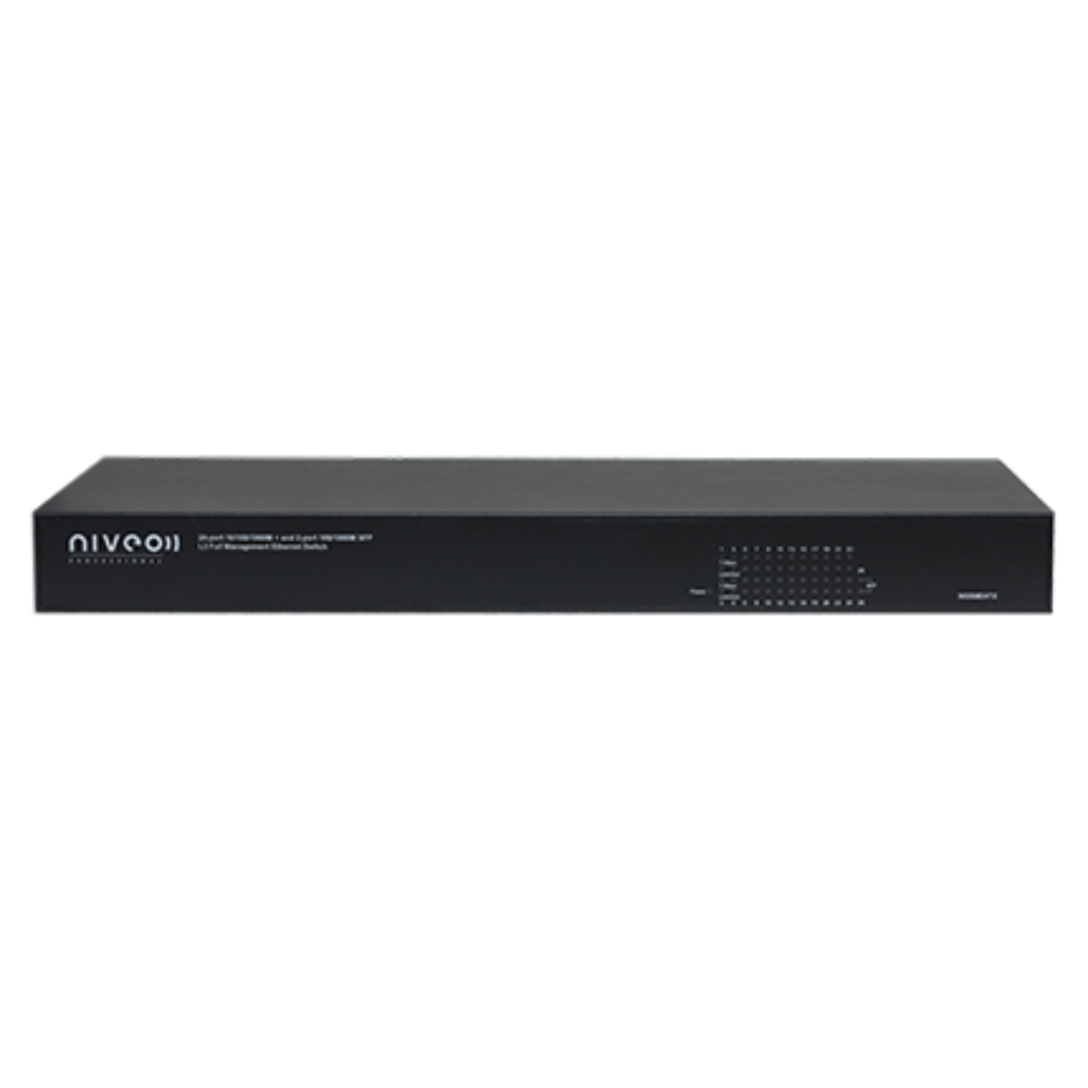 Niveo - NGSME24T2H-AV 24-Port Gigabit Ethernet Switch AV Optimised