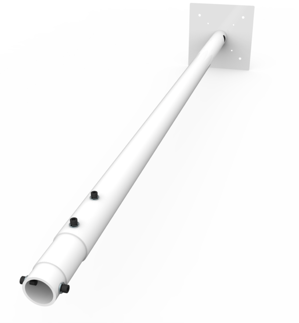Powerlite - X3000POLE Aluminium Pole 3.0m for Footplates