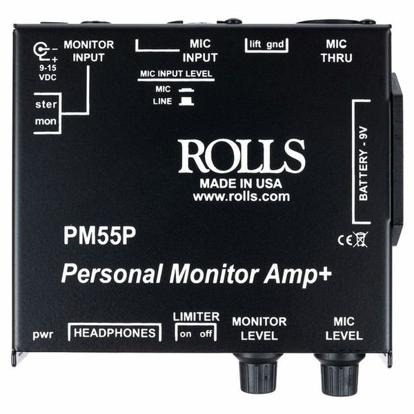 Rolls - PM55P Personal Monitor Amplifier