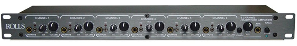 Rolls - RA62C 6-Channel Professional Headphone Amplifier