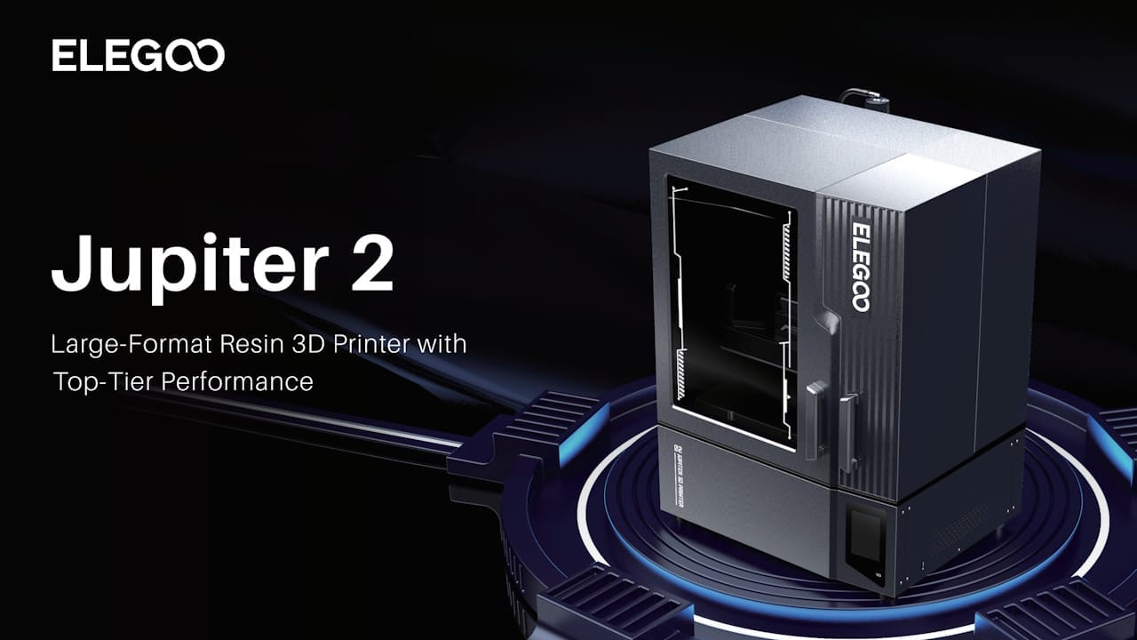 Elegoo - Jupiter 2 MSLA Resin 3D Printer
