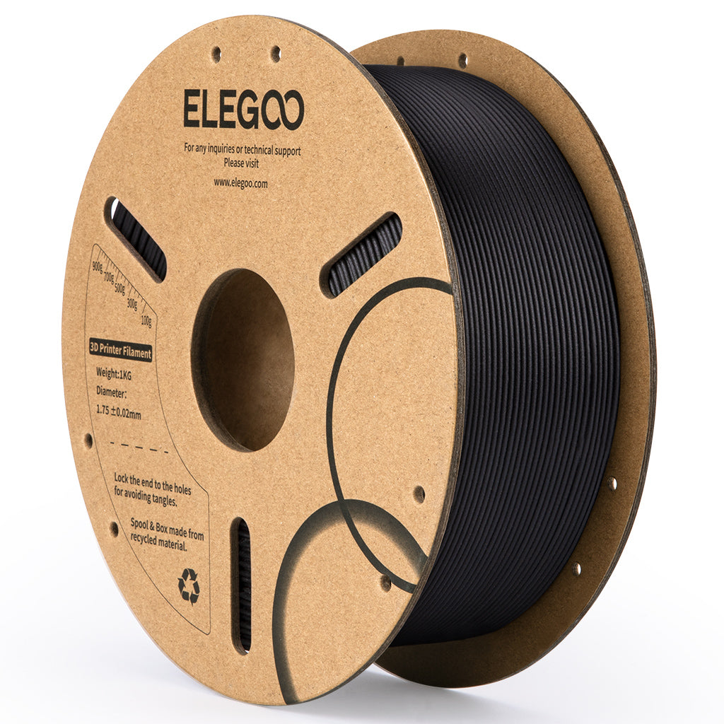Elegoo - PLA-CF Carbon Fibre Black 1.75mm / 1000g Filament