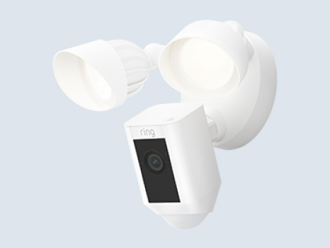 Ring - Floodlight Cam Wired Plus (White)