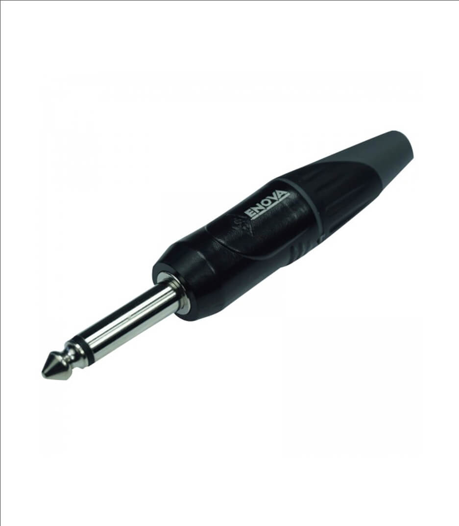 EnovaNxt - PL22MB 1/4in Mono Jack Plug (2-Pole TS)