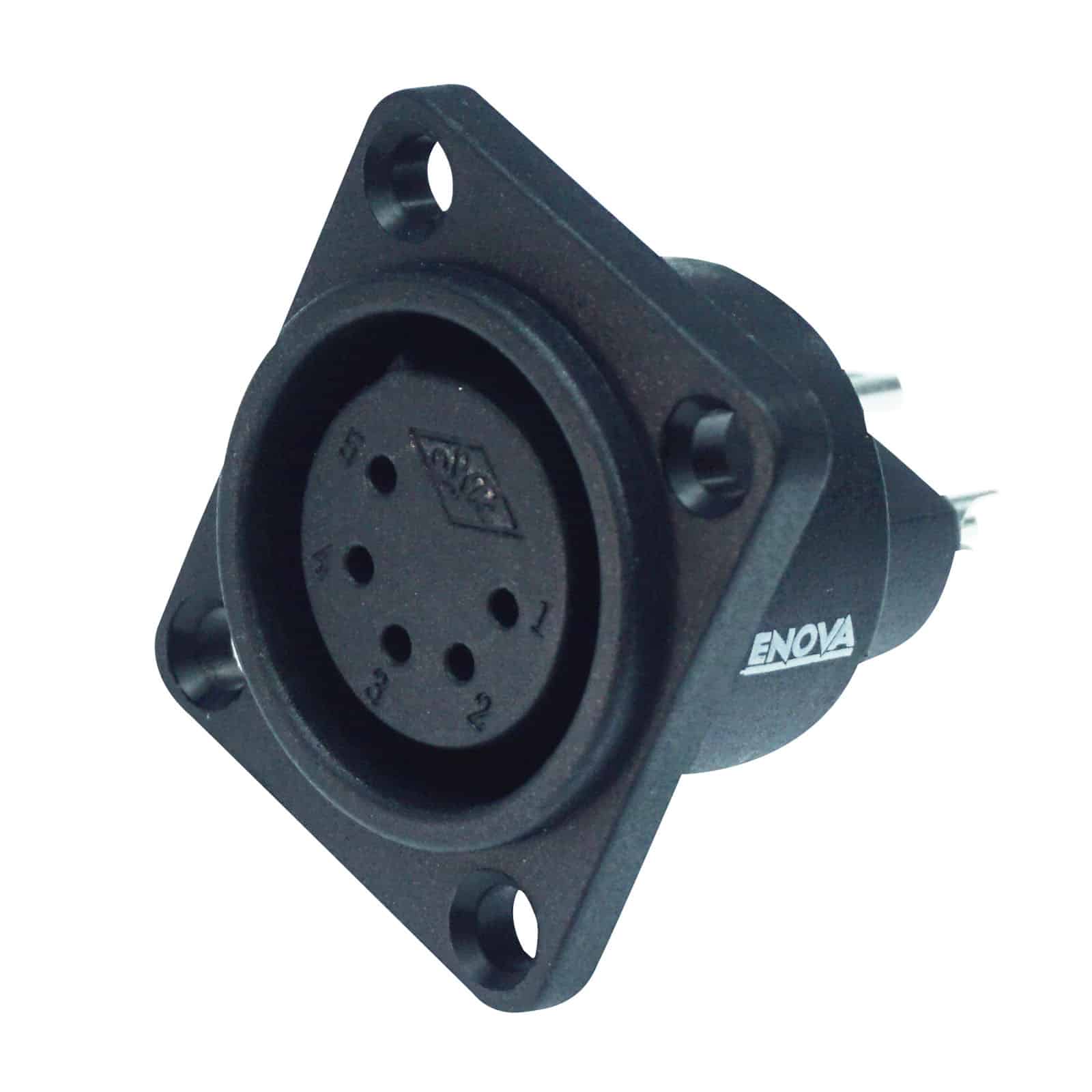 EnovaNxt - XL15FB XLR Female Chassis Connector 5-Pin