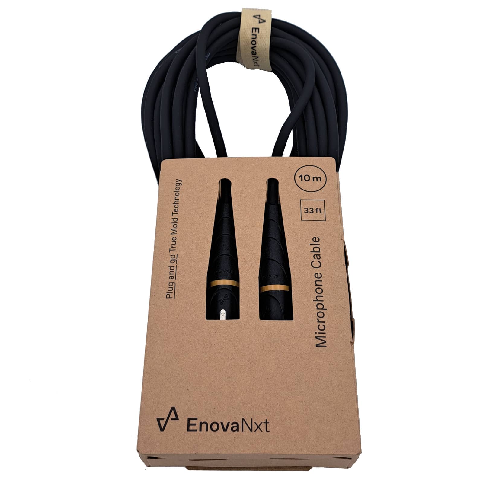 EnovaNxt - EC-A1-XLFPLM3-10 XLR Female to 1/4in Mic Cable 10m