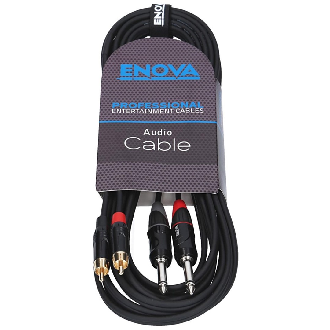 EnovaNxt - EC-A3-CLMPLM-6 RCA Stereo Adapter Cable 6m