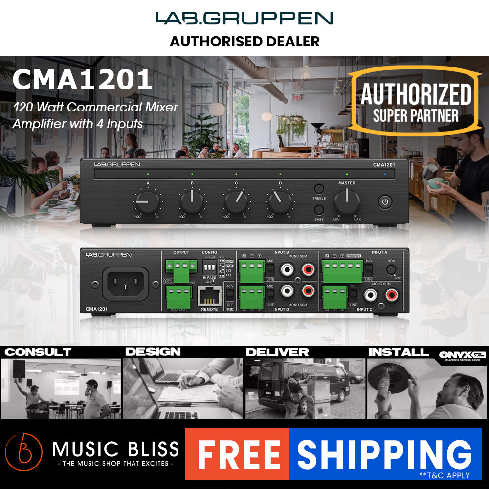 Lab.gruppen - CMA-1201 1200W Installation Amplifier