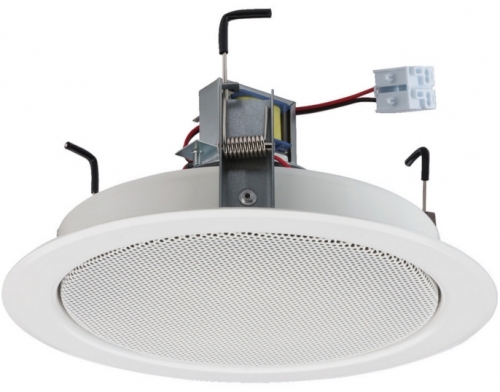Monacor - EDL-70/WS 6-Inch 6W Ceiling Speaker with 100V Transformer (White)