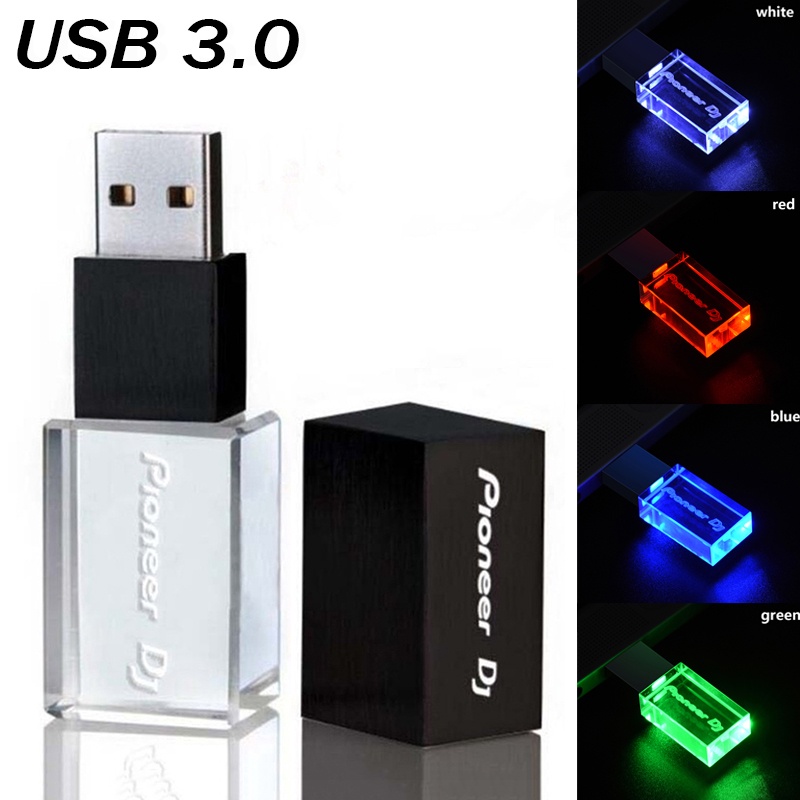 Pioneer DJ - Blue LED Light USB Drive