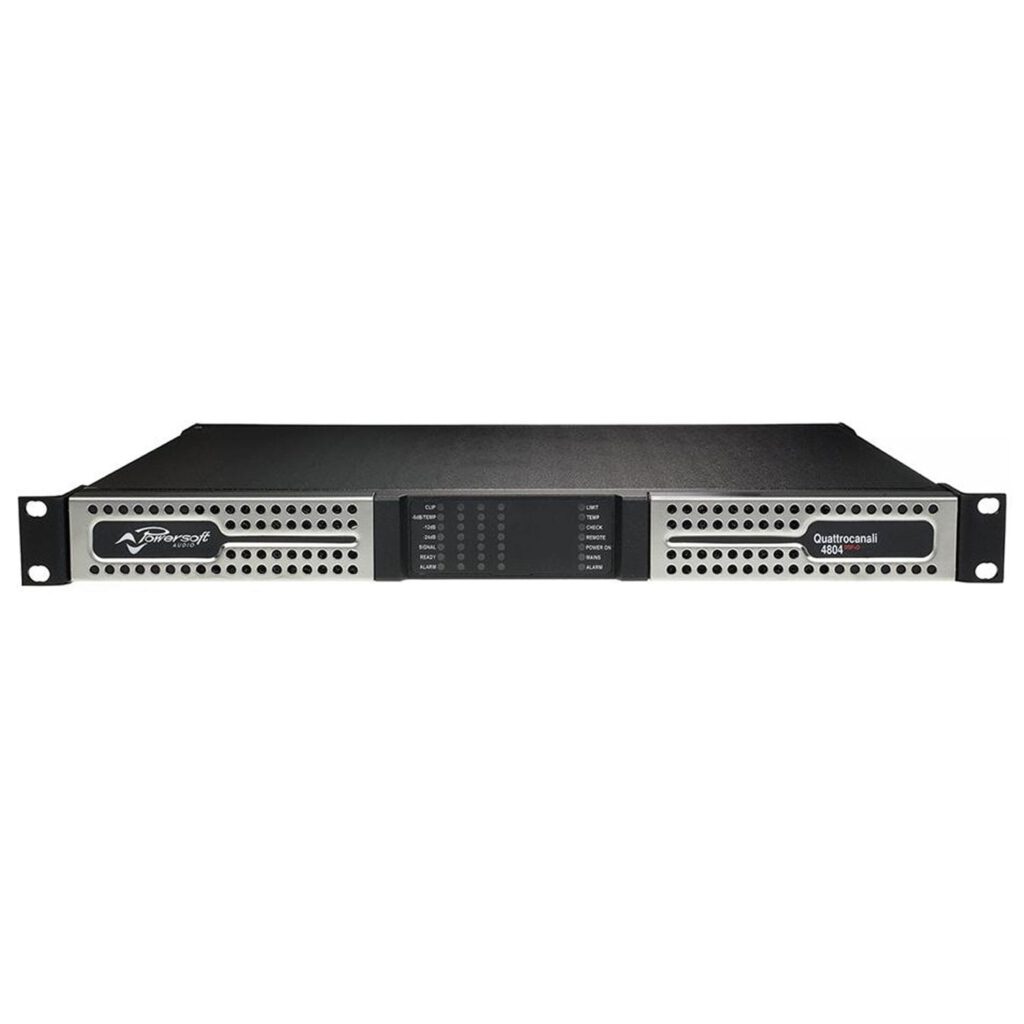 Powersoft - Quattrocanali 4804 DSP+D 4-Channel Amplifier with Dante