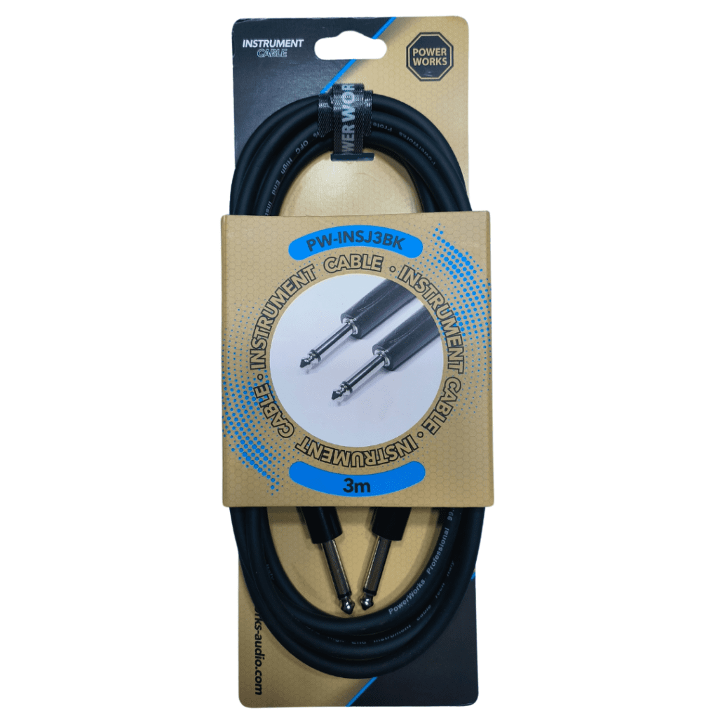 PowerWorks - PW-INSJ3BK 3m Insert Jack Cable