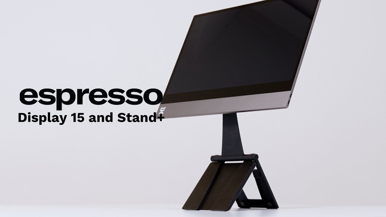 Espresso Display - 15" (with Stand)