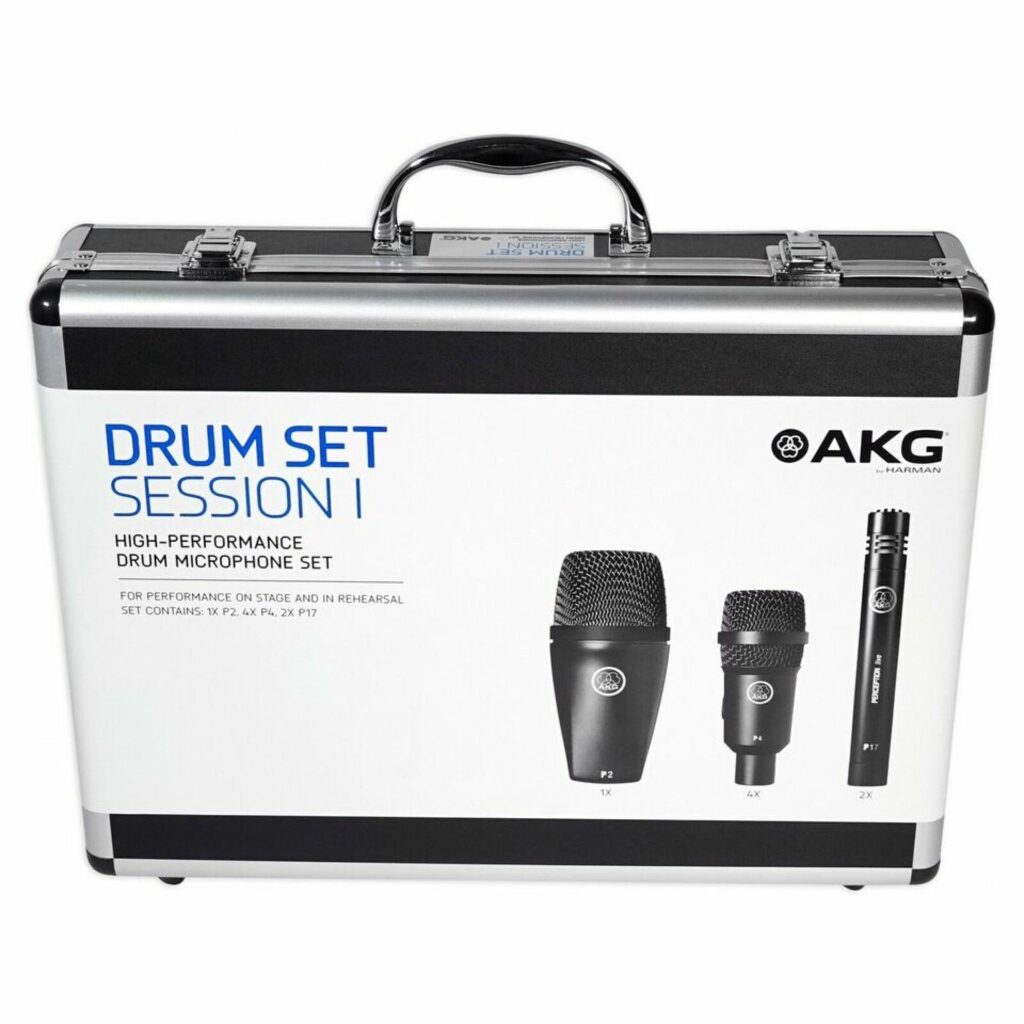 AKG Drumset Session 1 - 7-Piece High-Performance Drum Microphone Set