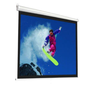 JK Electric Screen, 106", 16:9 Aspect Ratio, Matt White Fabric - E9106