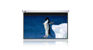 JK Electric Screen, 120", 4:3 Aspect Ratio, Matt White Fabric - E4120