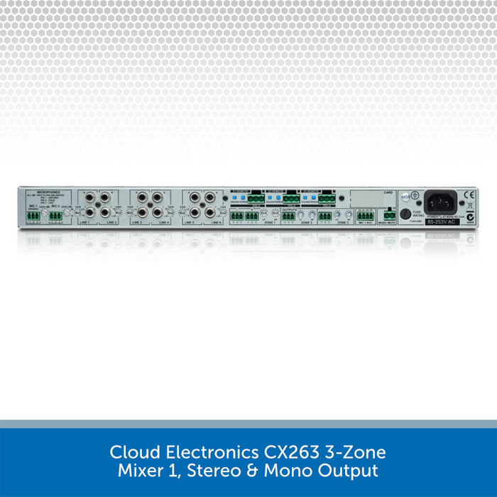 Cloud - CX263 Multi-Zone Mixer — view 3