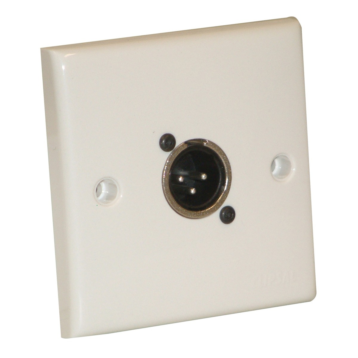Cloud - XLR-M1W XLR Wall Plate (Male 3-Pin, White) — view 4