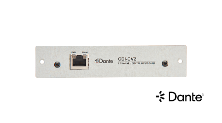 Cloud CDI-CV2 2-Channel Dante Input Card for CVA2500 — view 4