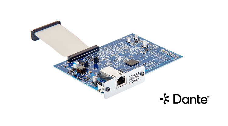 Cloud CDI-CV2 2-Channel Dante Input Card for CVA2500 — view 5