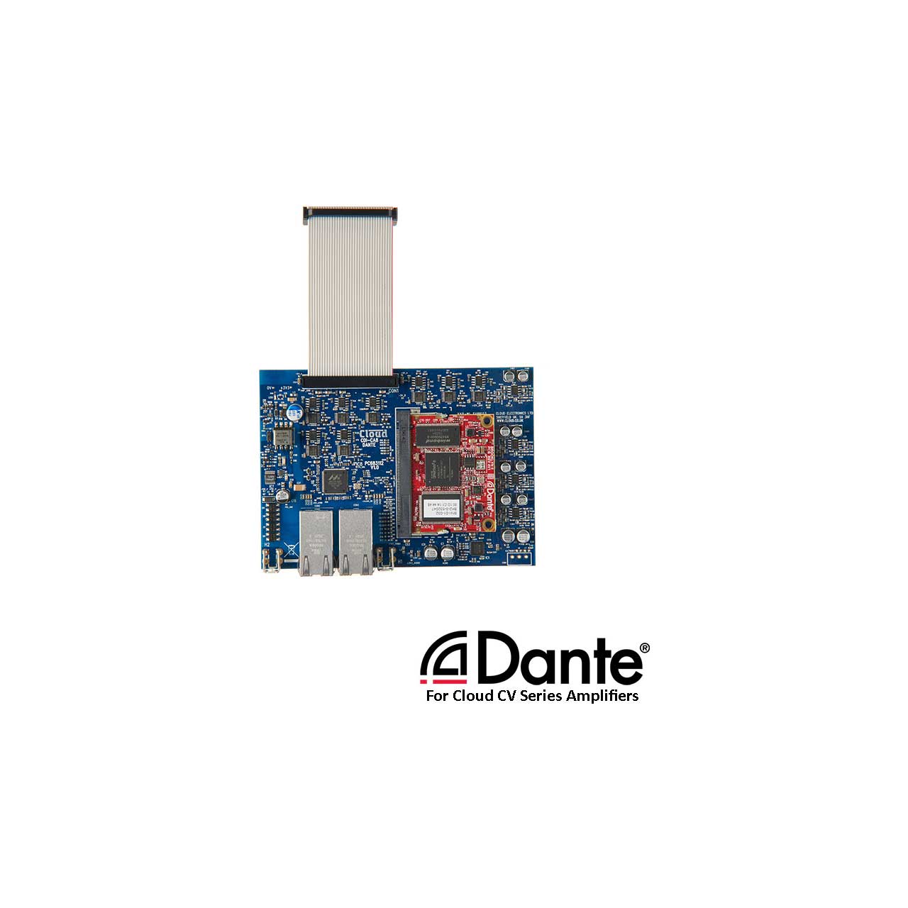 Cloud CDI-CA8 8-Channel Dante Input Card for CA6150 & CA8125 — view 3