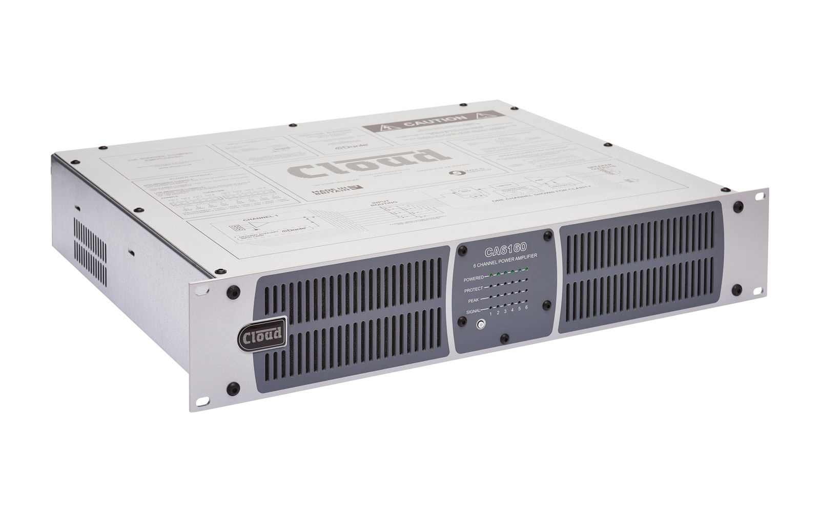 Cloud - CA6160 6 x 160W 70/100V Power Amplifier — view 2