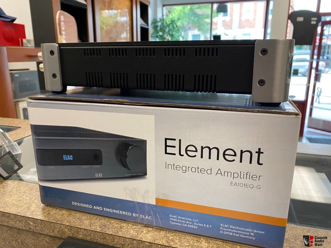ELAC Element EA101EQ-G - Demo Model Integrated Stereo Amplifier — view 2