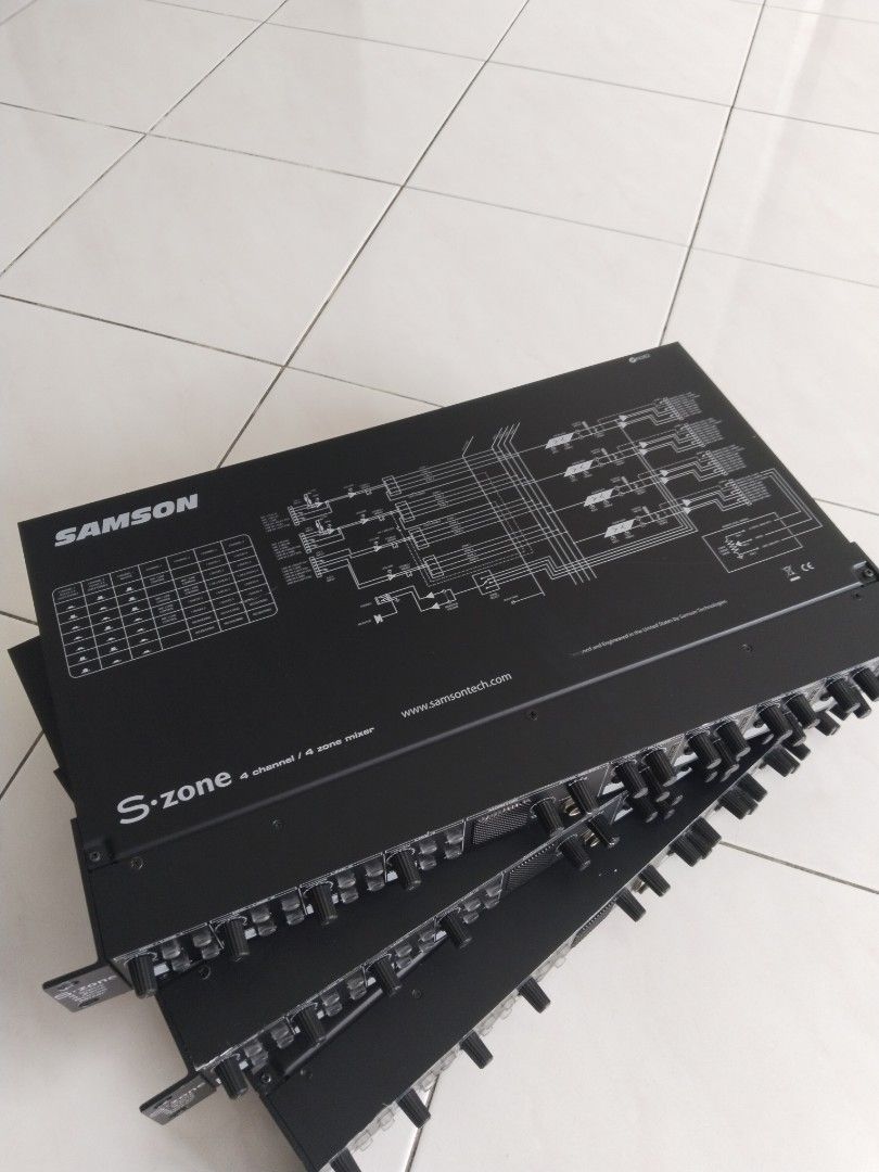 Samson 4-channel - 4-zone Stereo Mixer