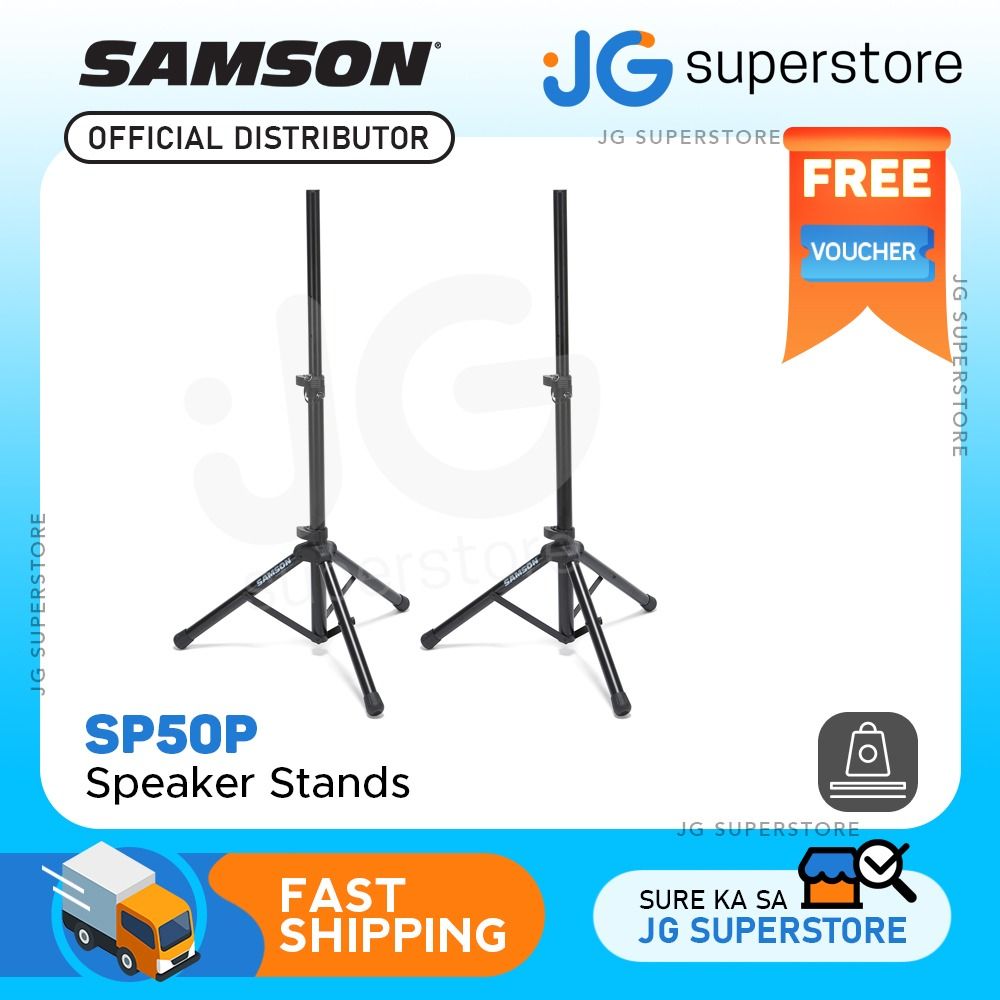 Samson SP50P - Pair of Heavy Duty Stands