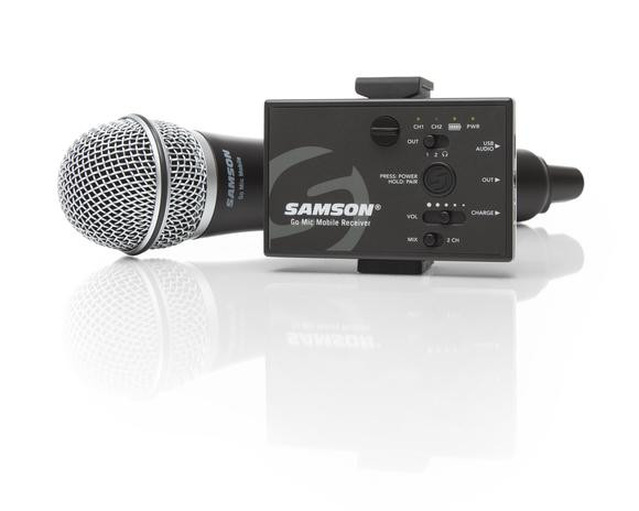 Samson HXD2 - Handheld Transmitter with Q8 Professional Dynamic Microphone Capsule