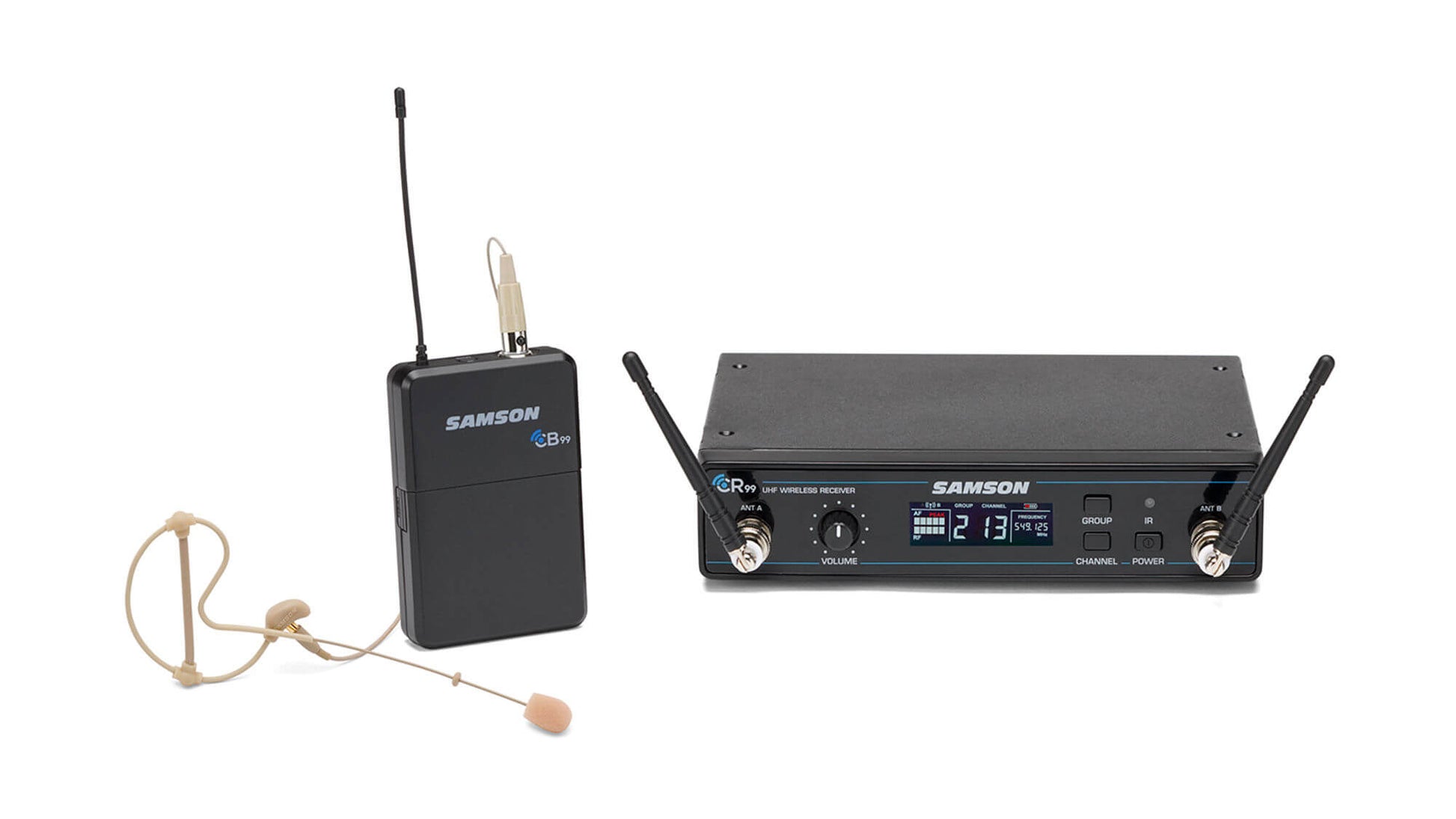 Samson CON 99 SE10 - UHF Diversity SE 10 Headset Mic System