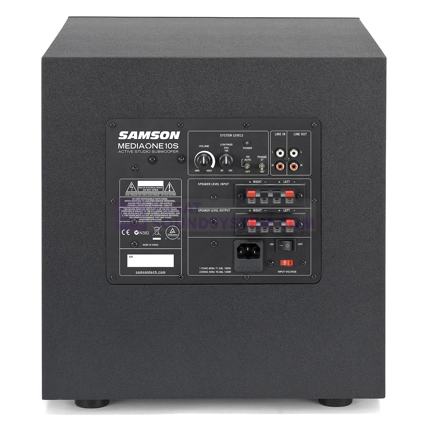 Samson 100 - 10-inch 100-watt Subwoofer