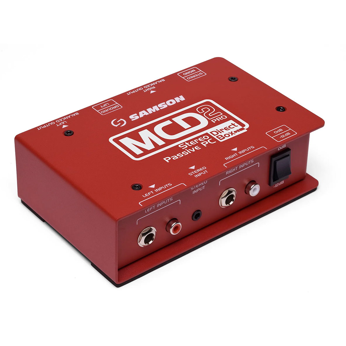 Samson SMAX MCD2 PRO Stereo Computer DJ Direct Box